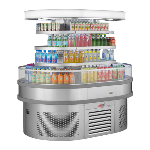 Turbo Air TIOM-20RSRS-N 48" Refrigerated Display Case