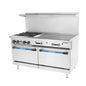 Turbo Air TARG-4B36G 60" 4 Burner Gas Restaurant Range