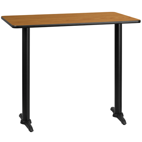 Flash Furniture XU-NATTB-3048-T0522B-GG Dining Table