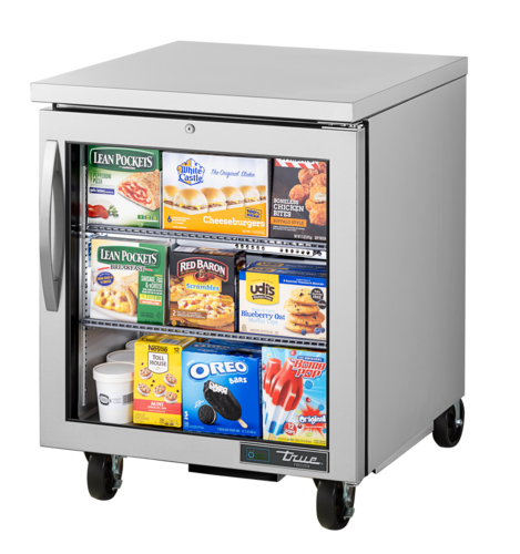 True TUC-27FG-HC~FGD01 27 5/8" Glass Door Undercounter Freezer