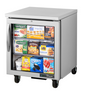 True TUC-27FG-HC~FGD01 27 5/8" Glass Door Undercounter Freezer