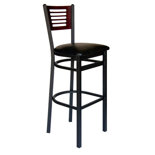 BFM Seating 2151B-SB GR1 17 1/2" Barstool