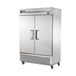 True T-49F-HC 54 1/8" 2 Section Solid Door Reach-In Freezer