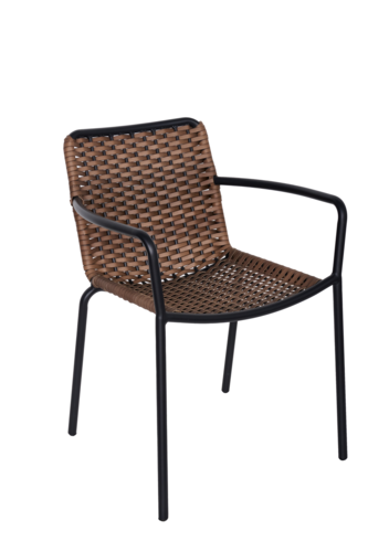 BFM Seating PH401CBR-BL Patio Chair