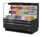 Turbo Air TOM-60L-UF-W(B)-3S-N 58 3/4" Open Air Merchandiser