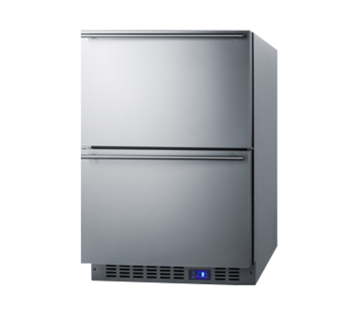 Summit SCFF532D 23 5/8" Solid Door Undercounter Freezer