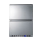 Summit SPFF51OS2D 23 5/8" Solid Door Undercounter Freezer