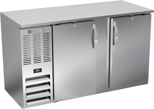 Beverage-Air BBN58HC-F-S 58" Solid Door Back Bar Cooler