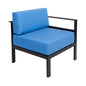 BFM Seating PH6101BL-L 25 1/2" Patio Lounge Seating