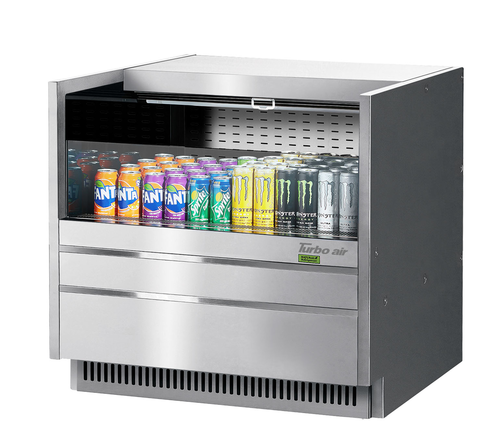 Turbo Air TOM-36UC-S-N 36 1/4" Refrigerated Display Case