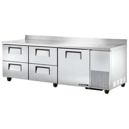 True TWT-93D-4-HC 93 1/4" 1 Door Worktop Refrigerator
