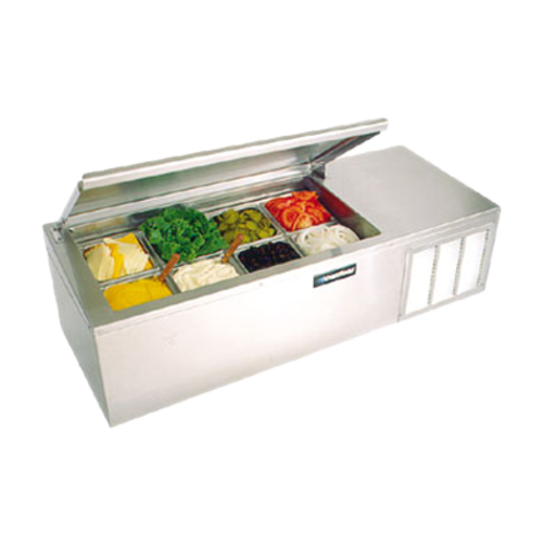 Delfield CTP 8146-NBP 46" Refrigerated Prep Rail