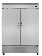 True TGN-2R-2S 57 5/8" 2 Section Solid Door Reach-In Refrigerator