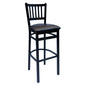 BFM Seating 2090B-SB GR4 17 1/2" Barstool