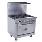 Royal Range RR-6SU-C 36" Gas Restaurant Range