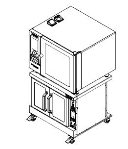 Vulcan CHEF-STACK/CONV Equipment Stand