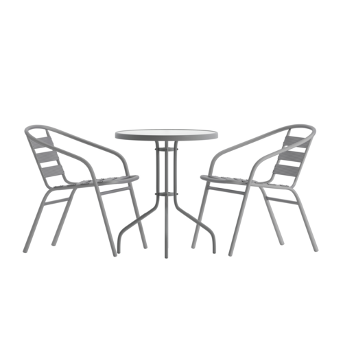 Flash Furniture TLH-071RD-017CSV2-GG 23 3/4" Patio Dining Set