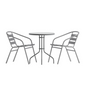 Flash Furniture TLH-071RD-017CSV2-GG 23 3/4" Patio Dining Set
