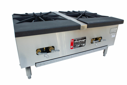 Town SR-24-G-2X-SS 38" Gas Stock Pot Range