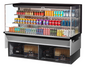 Turbo Air TOM-72L-UF-W(B)-3SI-N 71 7/8" Refrigerated Display Case