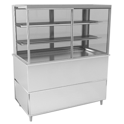 RPI VICD3-27-R-SQ-SC-SD 44 3/8" Refrigerated Display Case