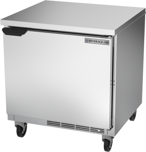 Beverage-Air WTR32AHC-FLT 32" 1 Door Worktop Refrigerator
