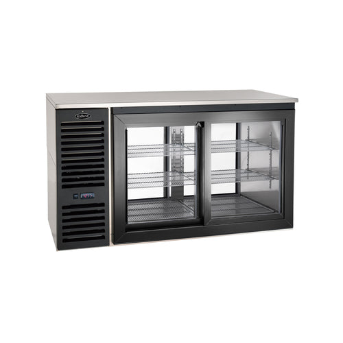 Krowne PTSD60L 60" Glass Door Back Bar Cooler