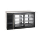 Krowne PTSD60L 60" Glass Door Back Bar Cooler