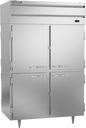 Beverage-Air PFD2HC-1AHS 52 1/8" 2 Section Solid Door Pass-Thru Freezer