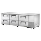 True TUC-93D-6-HC 93 1/4" Undercounter Refrigerator