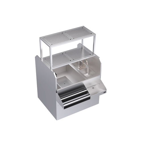 Krowne KRPT-42LP-10 42" Underbar Ice Bin / Cocktail Station
