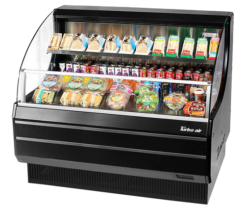 Turbo Air TOM-50LW(B)-N 50 7/8" Open Air Merchandiser