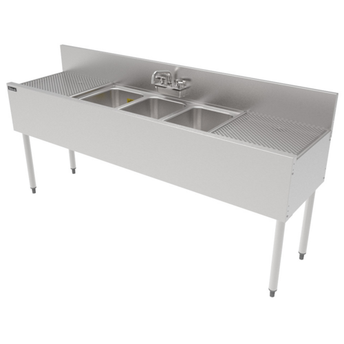 Perlick TS72M3-DB 72" Underbar Sink