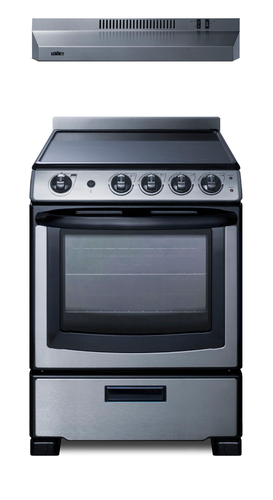 Summit REXH24RSS 23 3/4" Electric Restaurant Range