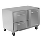 Victory VUFD48HC-2 48" Solid Door Undercounter Freezer