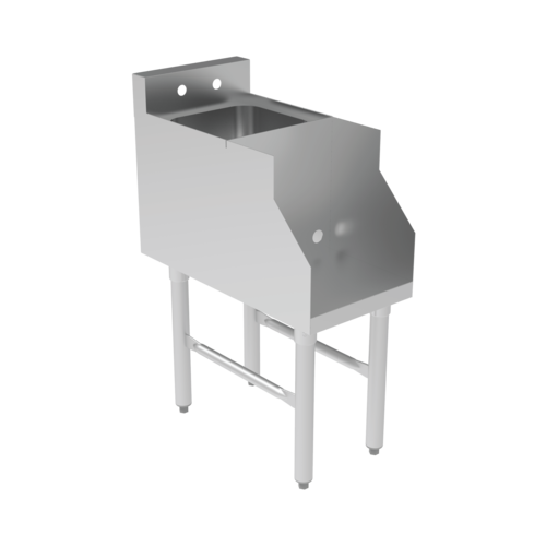 GSW BS-BS2412 12" Underbar Ice Bin / Cocktail Station