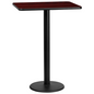 Flash Furniture XU-MAHTB-2430-TR18B-GG Dining Table