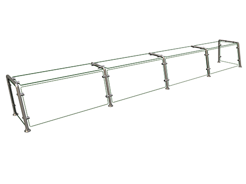 Hatco EP22-13215 132" Sneeze Guard