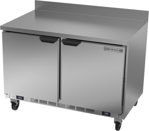 Beverage-Air WTRF48AHC 48" 2 Doors Worktop Refrigerator