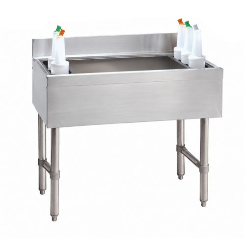 Advance Tabco CRI-16-36 36" Underbar Ice Bin / Cocktail Station