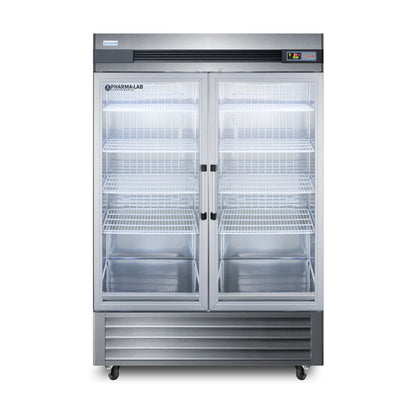 Summit ARG49ML 55 1/4" Solid Door Undercounter Refrigerator
