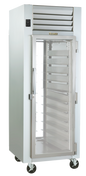 Traulsen RHT132WPUT-FHG 29 7/8" 1 Section Solid & Glass Door Pass-Thru Refrigerator