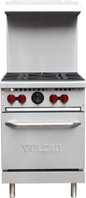 Vulcan SX24-4B-QS-PLATINUM 24" 4 Burner Gas Restaurant Range