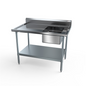 NBR PTG-1620R6 72" Work Table