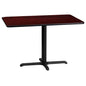 Flash Furniture XU-MAHTB-2442-T2230-GG Dining Table