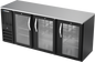 Beverage-Air BBN78HC-G-B 78" Glass Door Back Bar Cooler