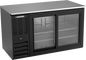 Beverage-Air BB58HC-F-GS-B 58" Glass Door Back Bar Cooler