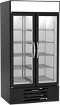 Beverage-Air MMF35HC-1-B 39 1/2" 2 Section Freezer Merchandiser