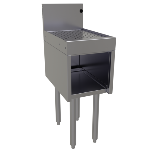 Glastender DBHA-12-LD 12" Underbar Drainboard