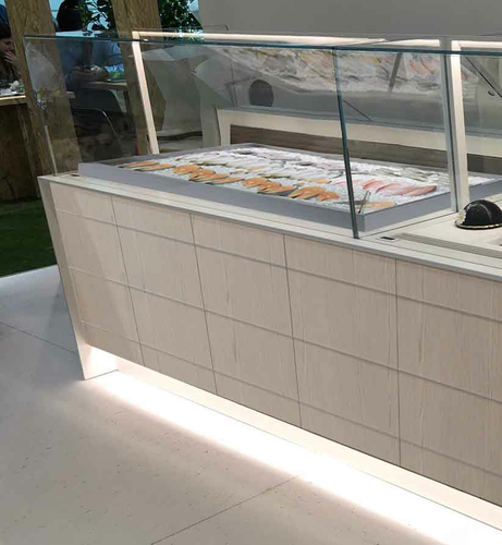 Oscartek ROSA PRO FA90C 78 1/8" Refrigerated Deli Case